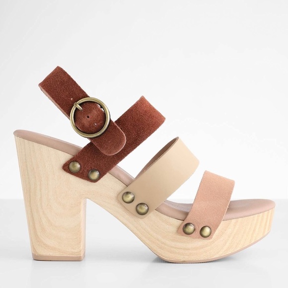 Chinese Laundry multicolor strap heels - Picture 1 of 8